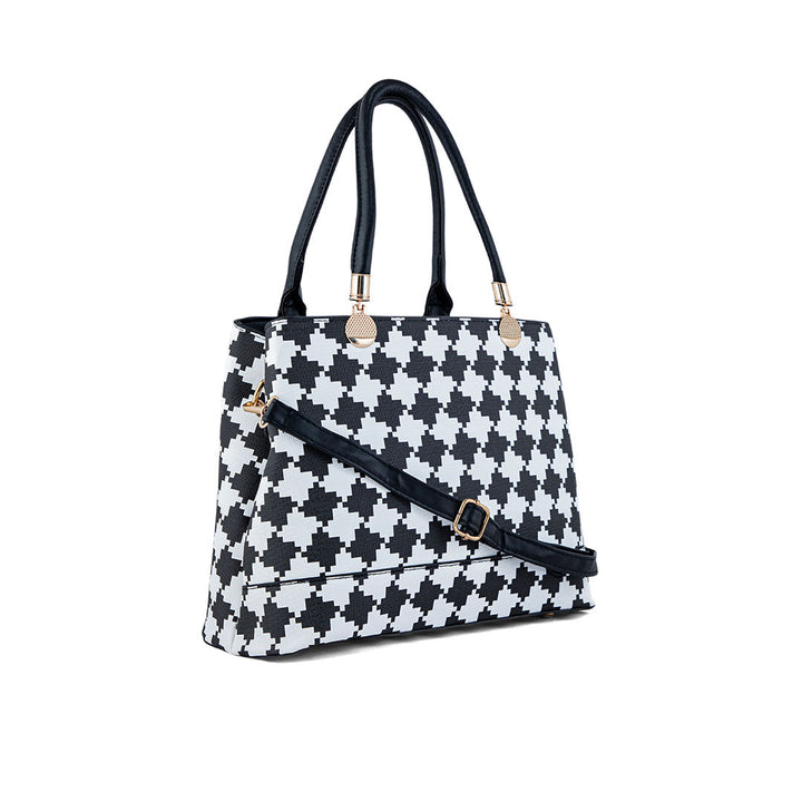 White Formal Hand Bag P36278