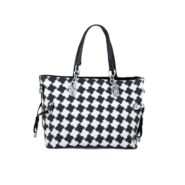 White Formal Hand Bag P36279