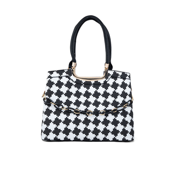 White Formal Hand Bag P36280