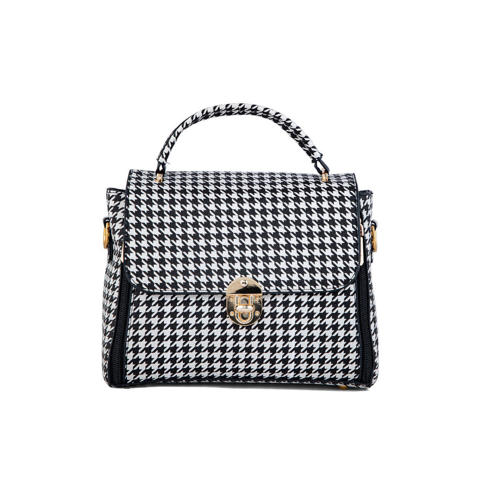 White Formal Hand Bag P36281