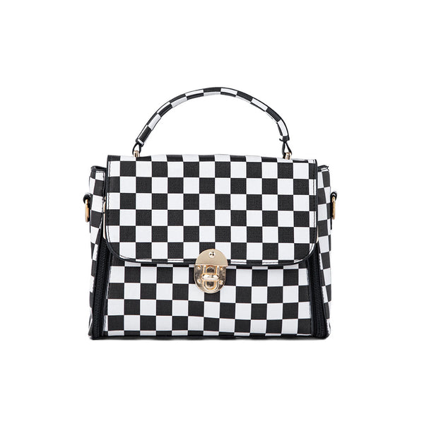 Blkwht Formal Hand Bag P36281