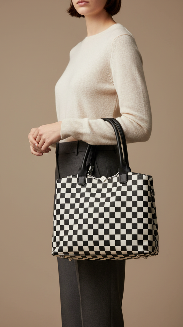Black Formal Hand Bag P36282