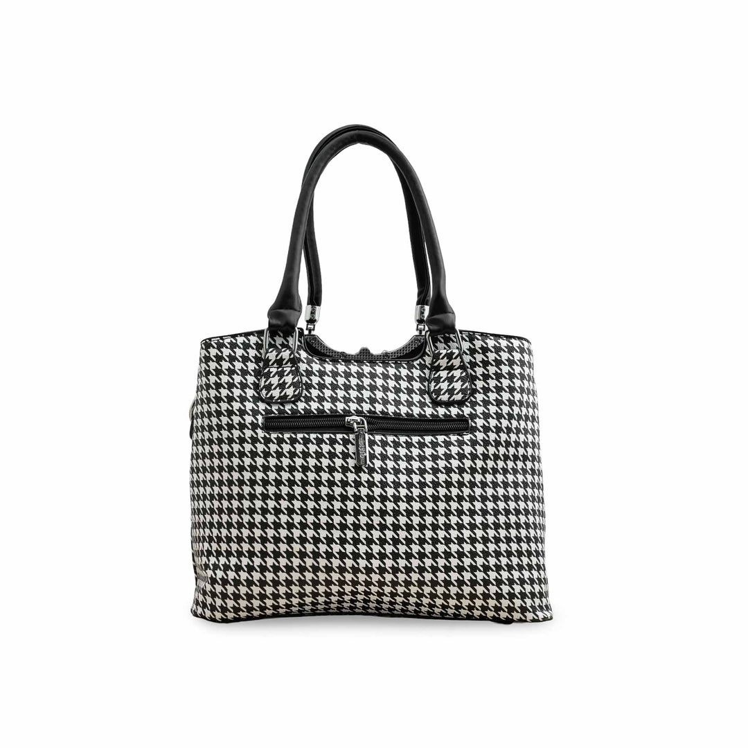 White Formal Hand Bag P36282