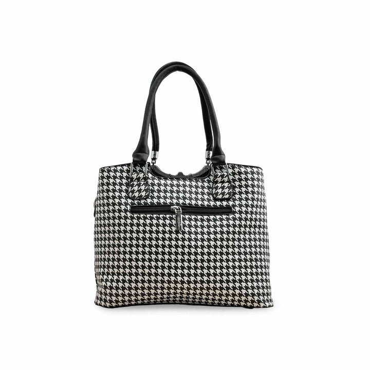 White Formal Hand Bag P36282