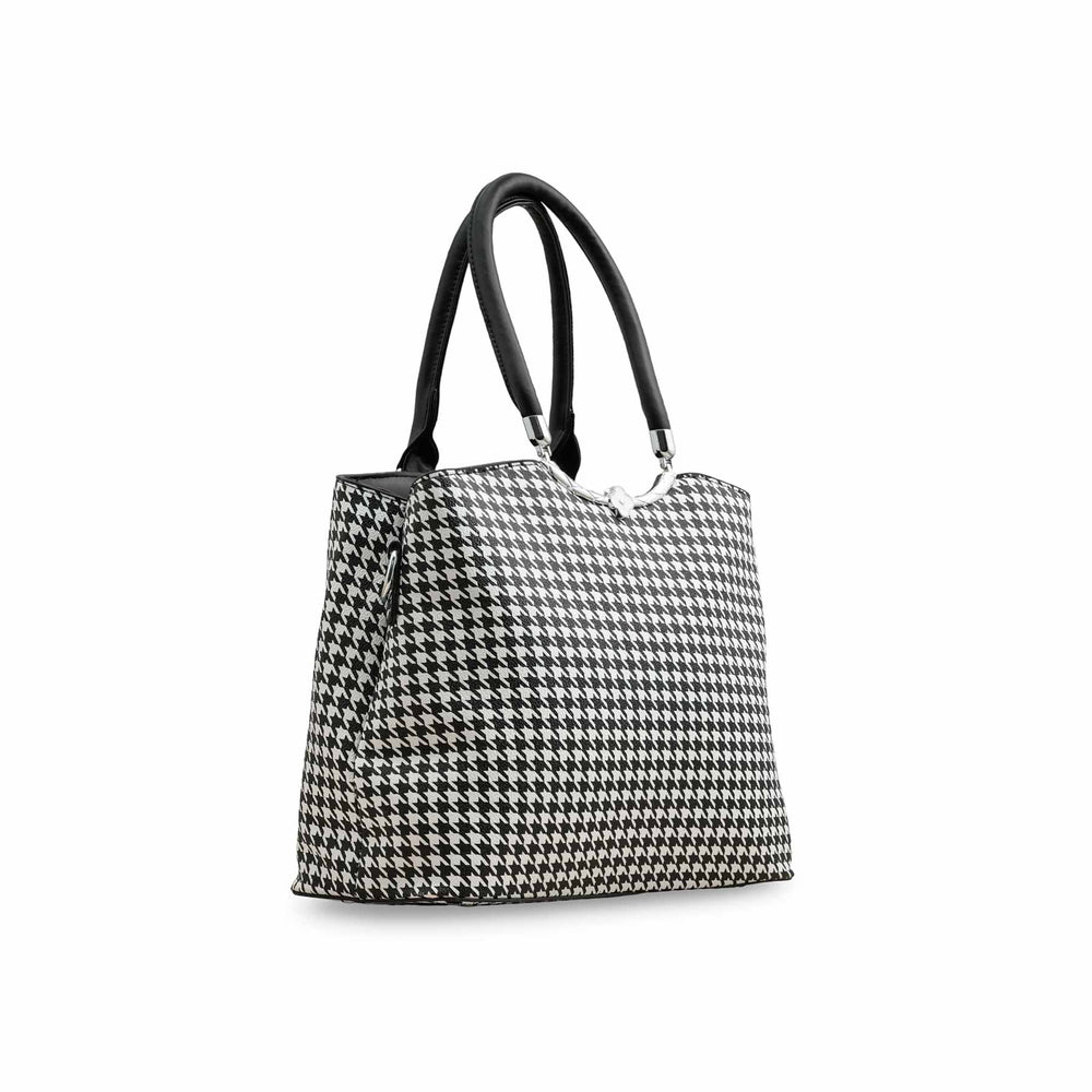 White Formal Hand Bag P36282