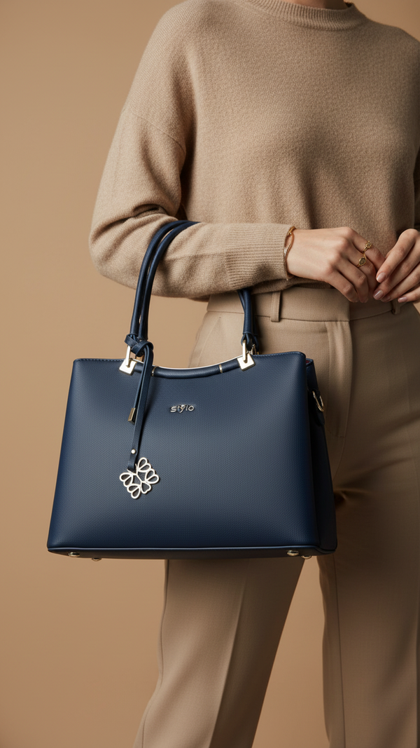 Blue Formal Hand Bag P36283