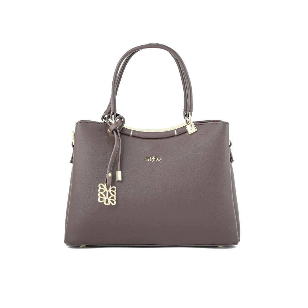 Brown Formal Hand Bag P36283