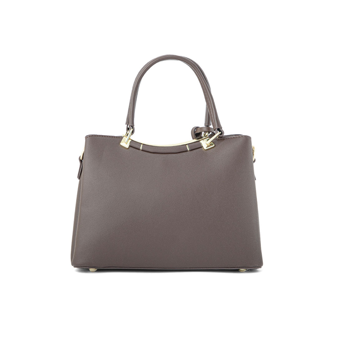 Brown Formal Hand Bag P36283