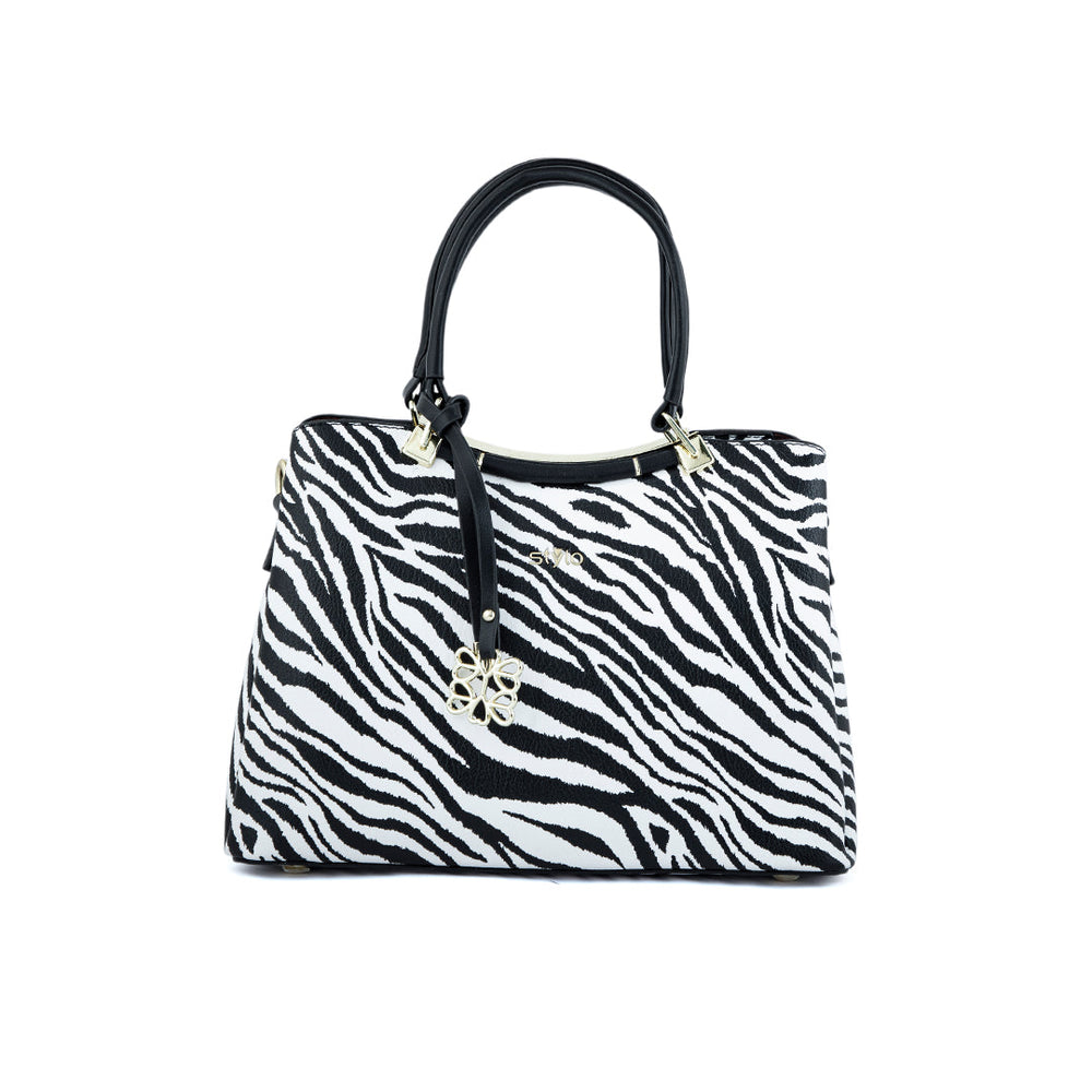 Blkwht Formal Hand Bag P36283