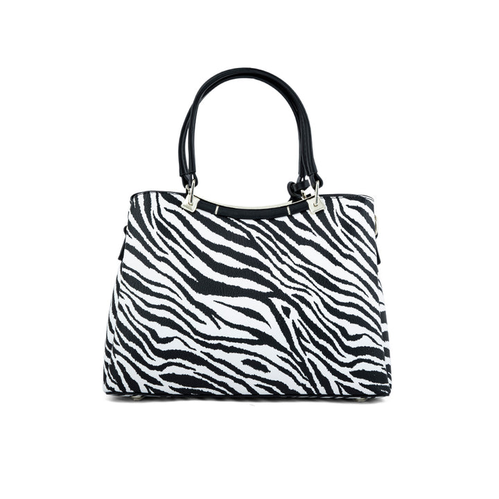 Blkwht Formal Hand Bag P36283