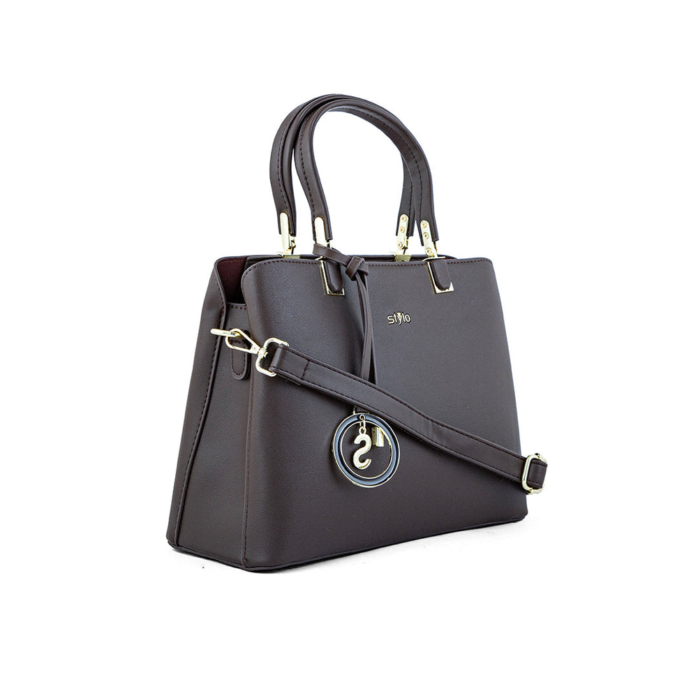 Brown Formal Hand Bag P36284
