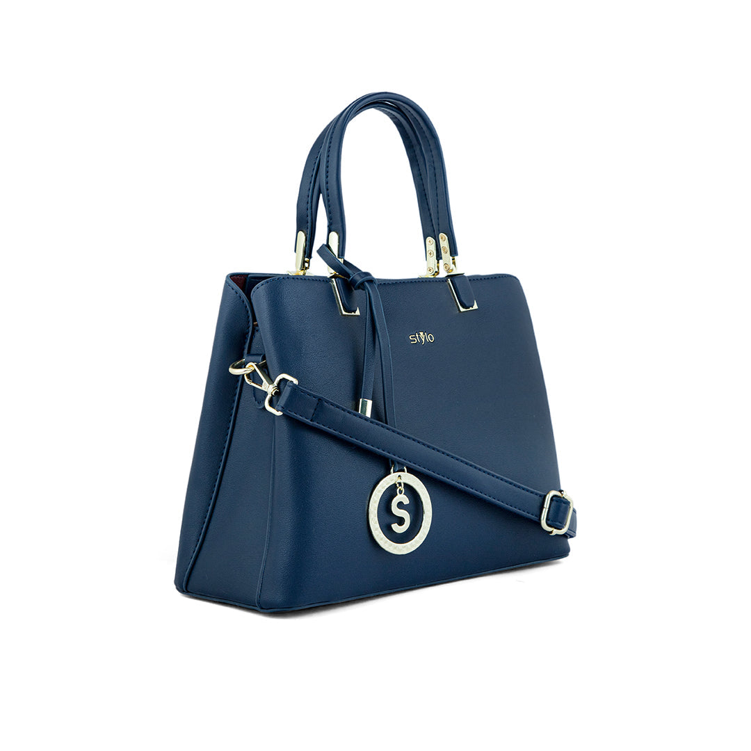 Blue Formal Hand Bag P36284