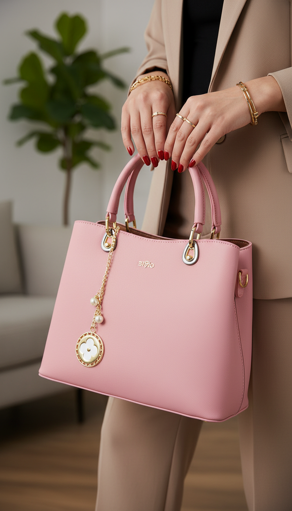 Pink Formal Hand Bag P36285