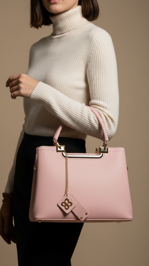 Pink Formal Hand Bag P36286