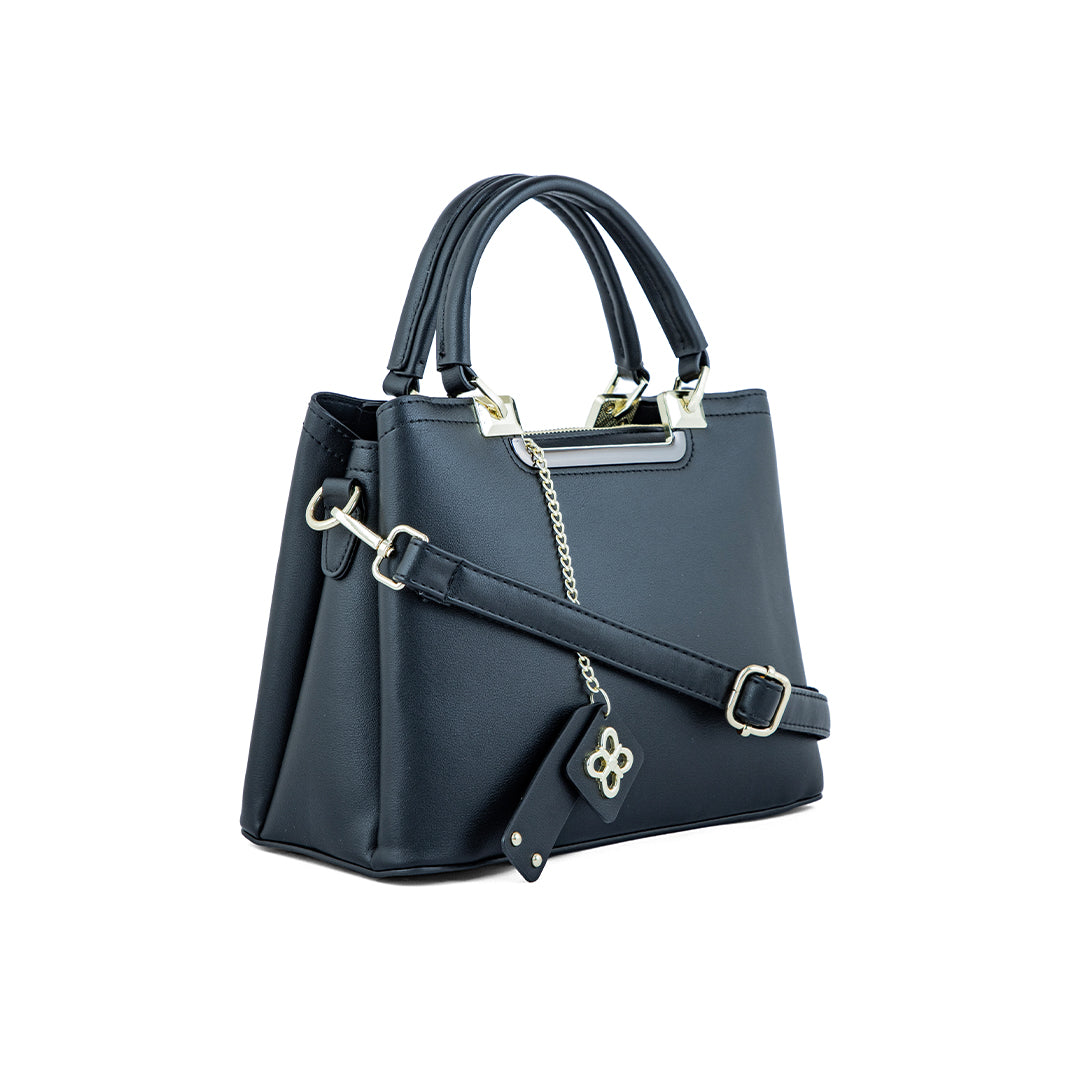 Black Formal Hand Bag P36286