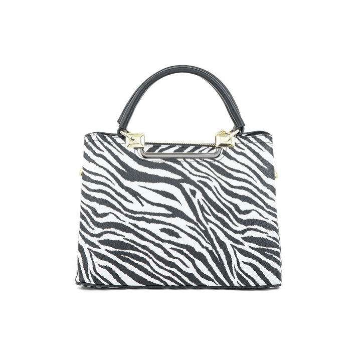 Blkwht Formal Hand Bag P36286