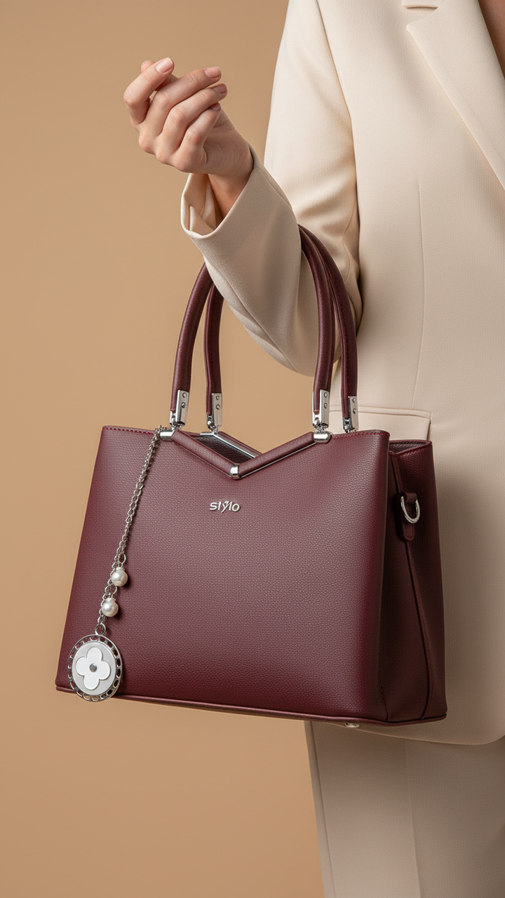 Brown Formal Hand Bag P36287