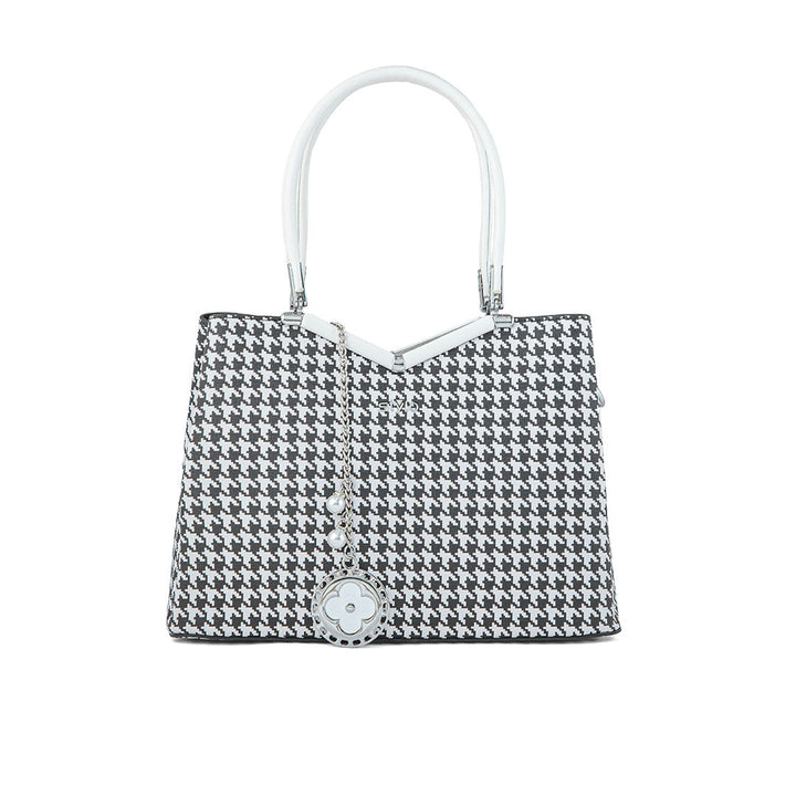 White Formal Hand Bag P36287