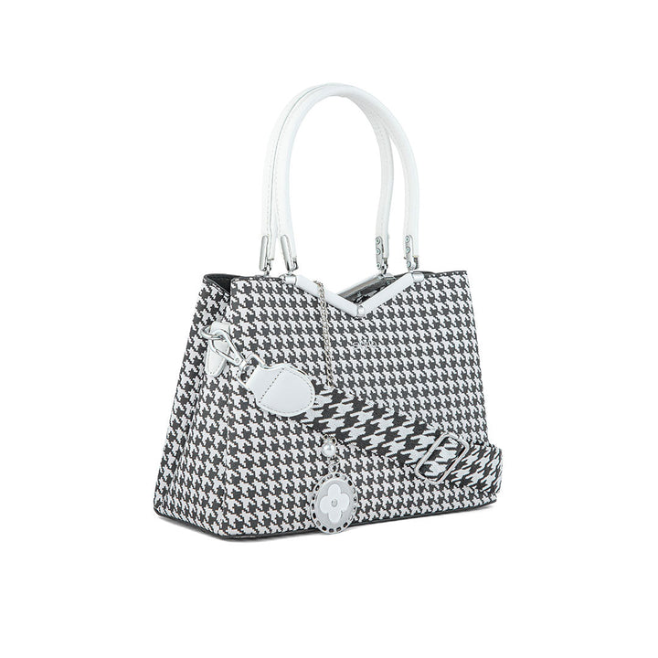 White Formal Hand Bag P36287