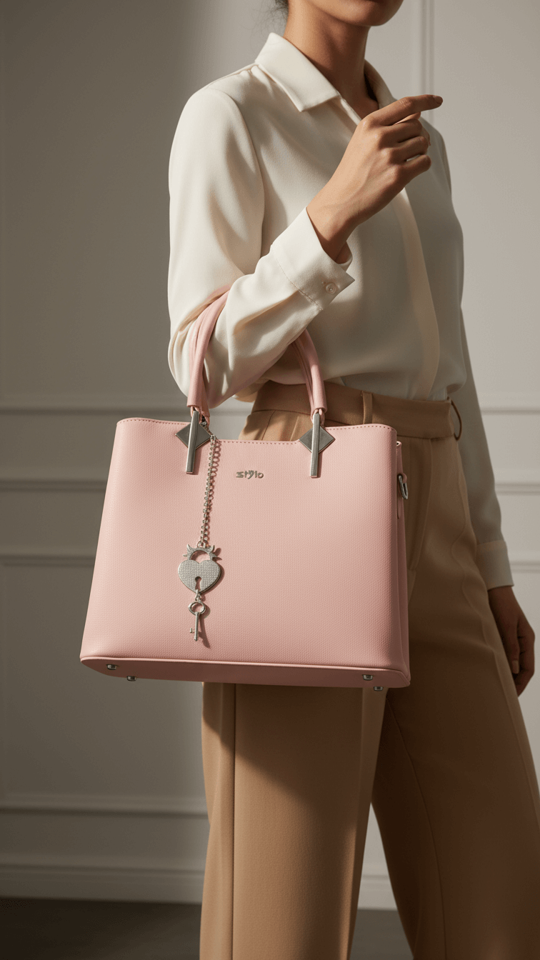 Pink Formal Hand Bag P36288