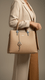 Khaki Formal Hand Bag P36288