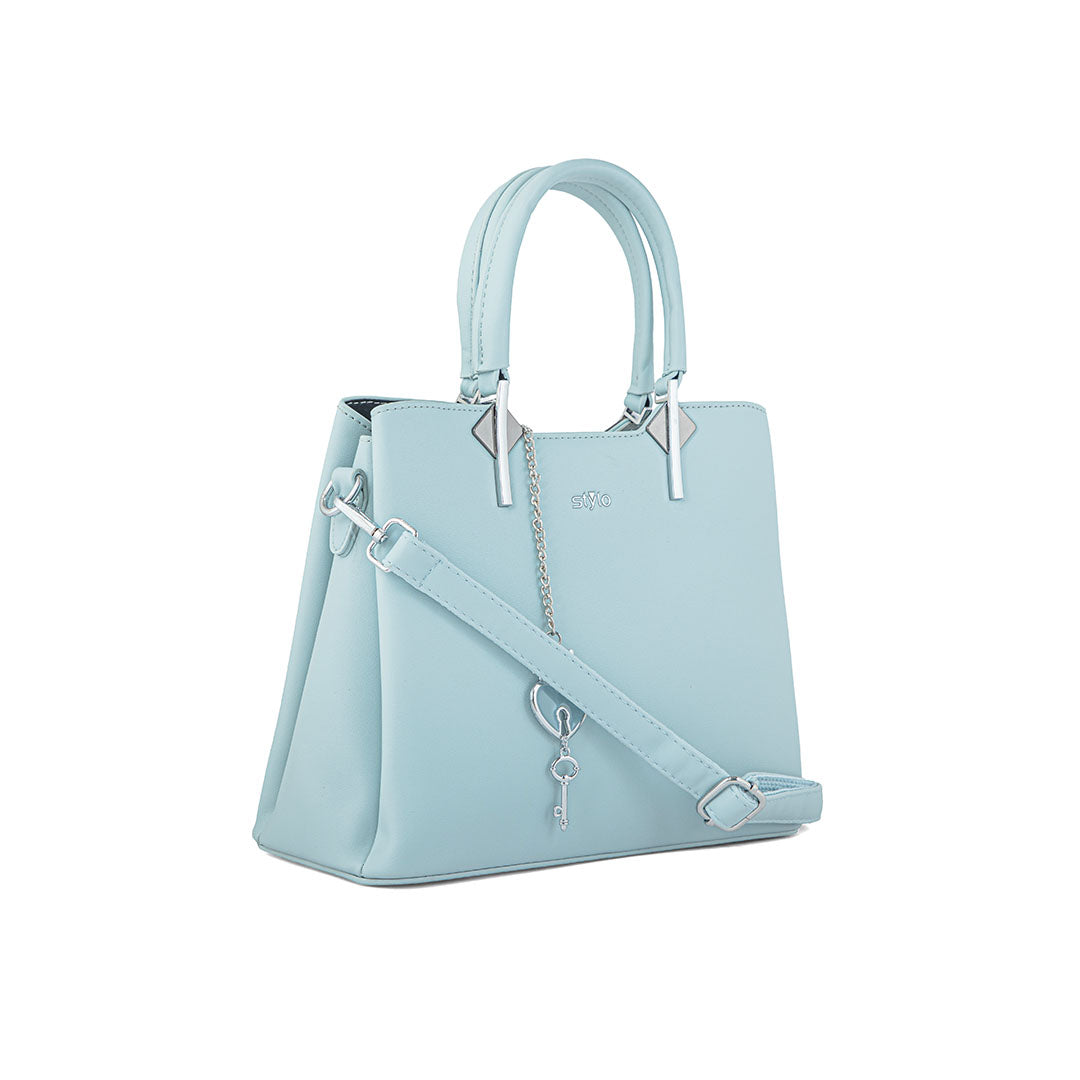 Blue Formal Hand Bag P36288