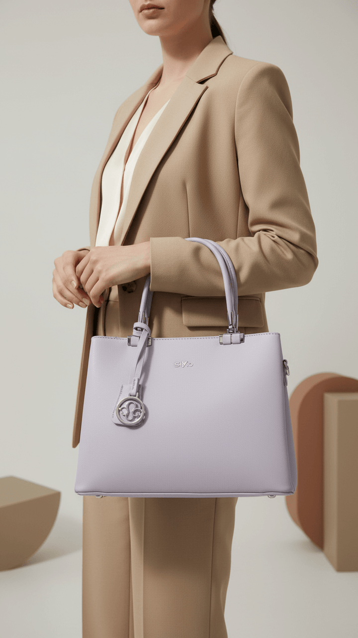 Purple Formal Hand Bag P36289