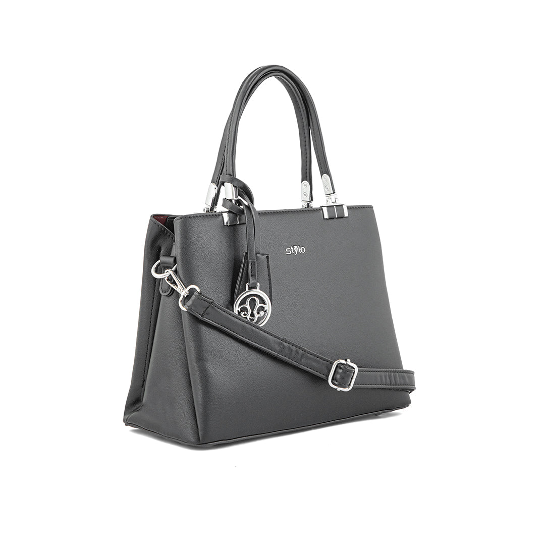 Black Formal Hand Bag P36289