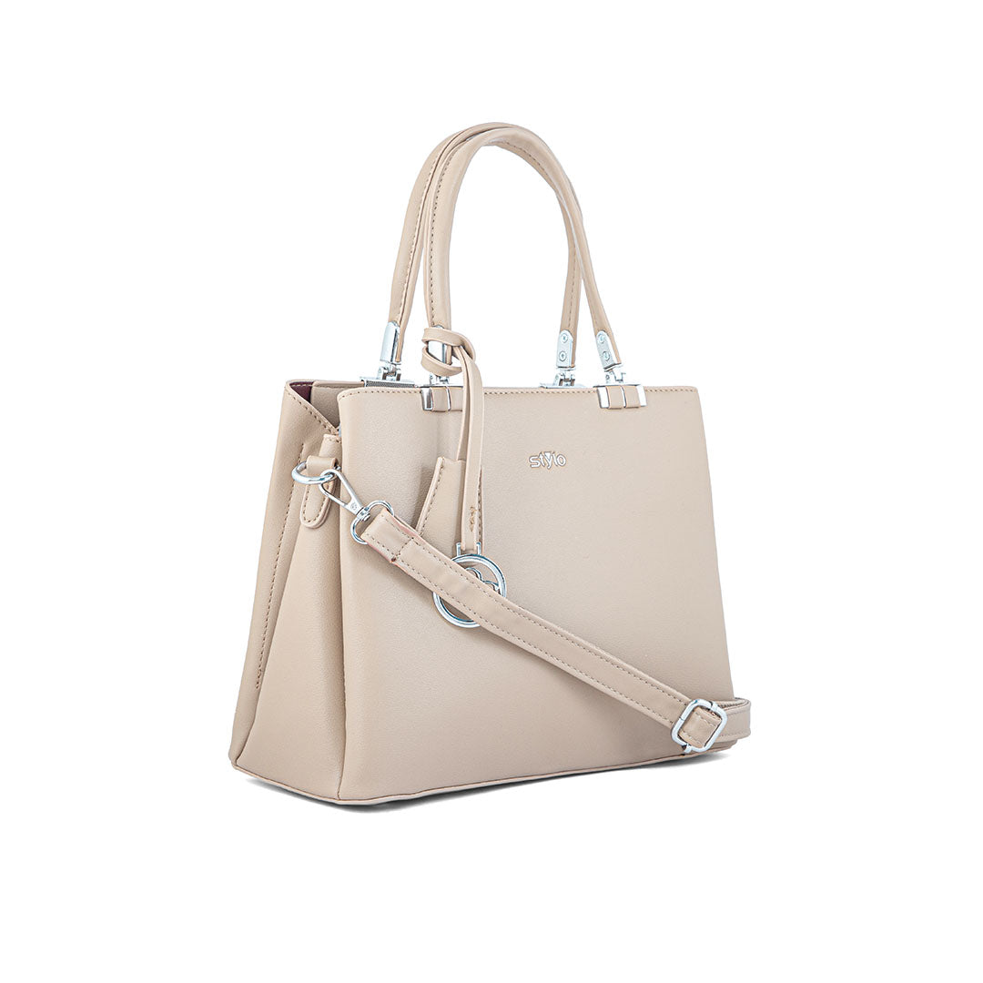 Khaki Formal Hand Bag P36289