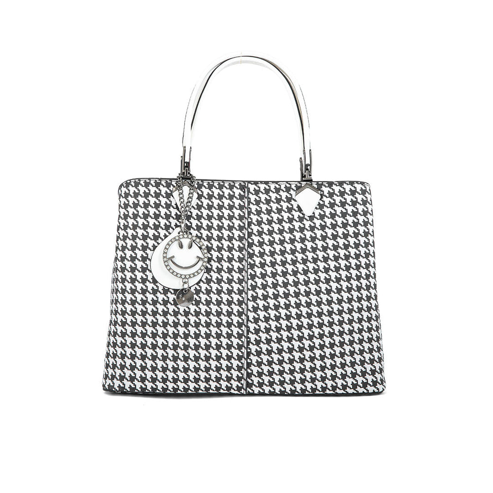 White Formal Hand Bag P36290