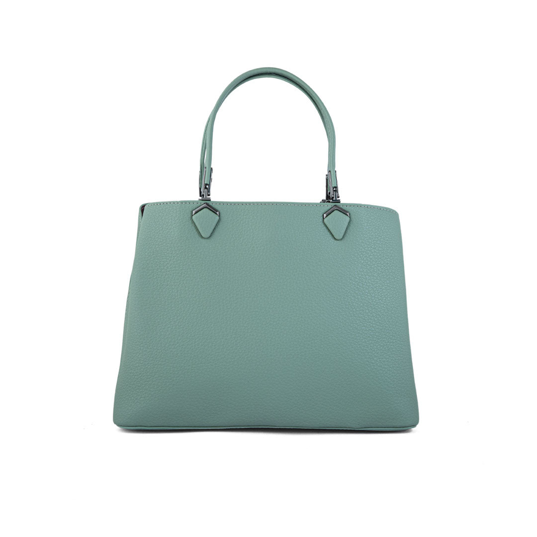 Green Formal Hand Bag P36290