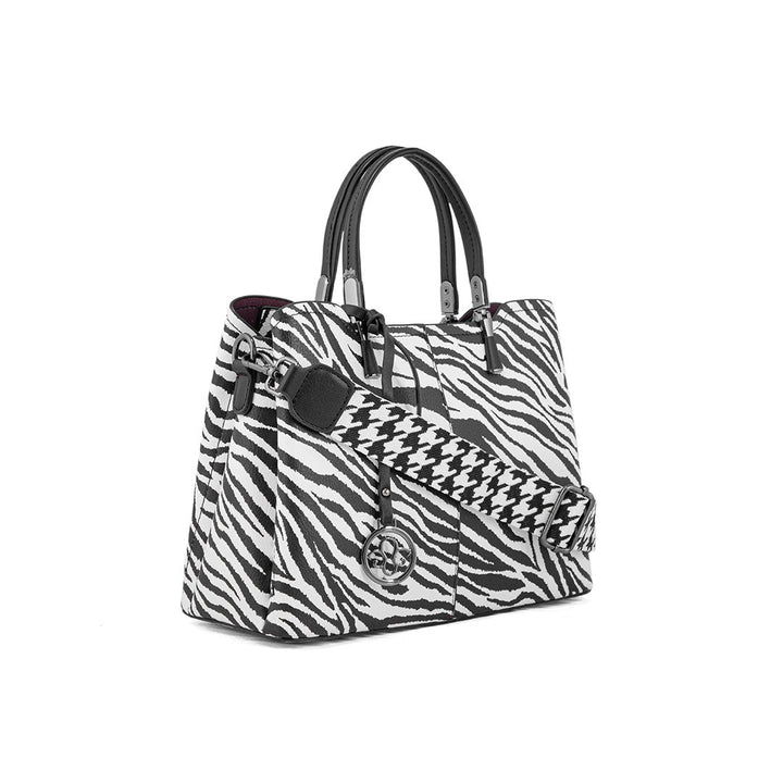 Blkwht Formal Hand Bag P36291
