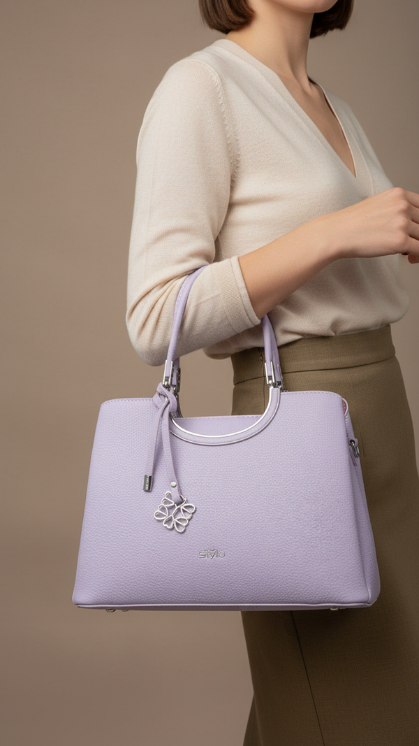 Purple Formal Hand Bag P36292