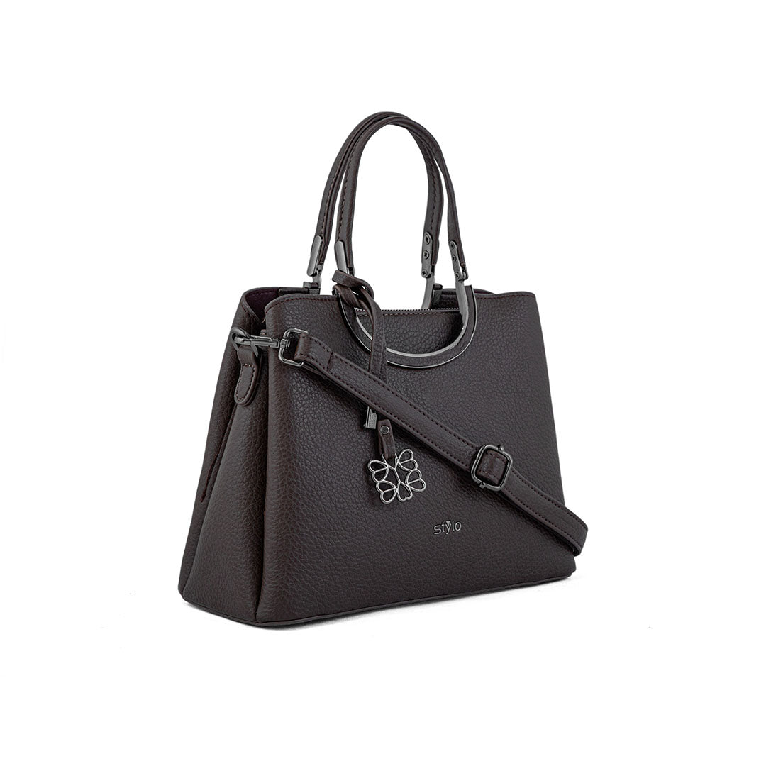 Brown Formal Hand Bag P36292