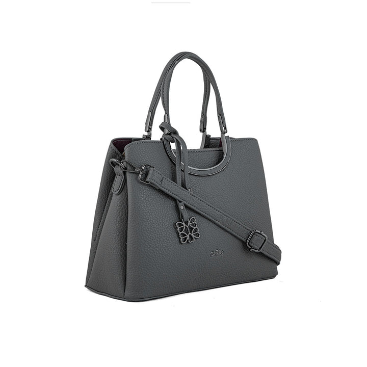 Grey Formal Hand Bag P36292