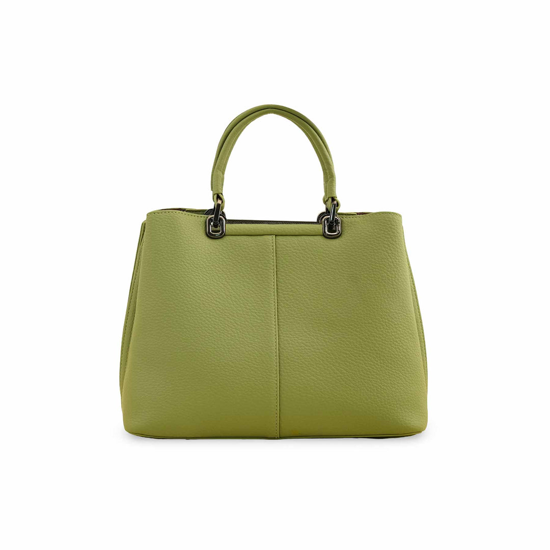 Green Formal Hand Bag P36293