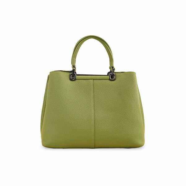 Green Formal Hand Bag P36293