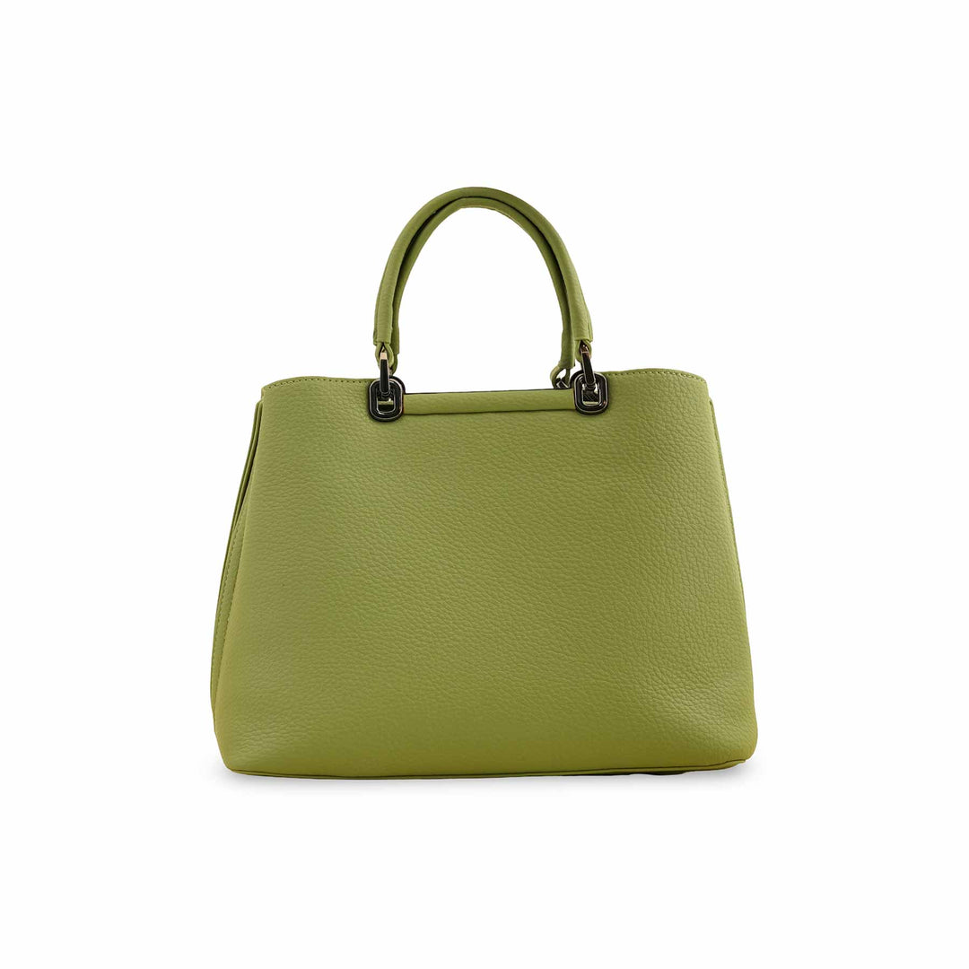 Green Formal Hand Bag P36293