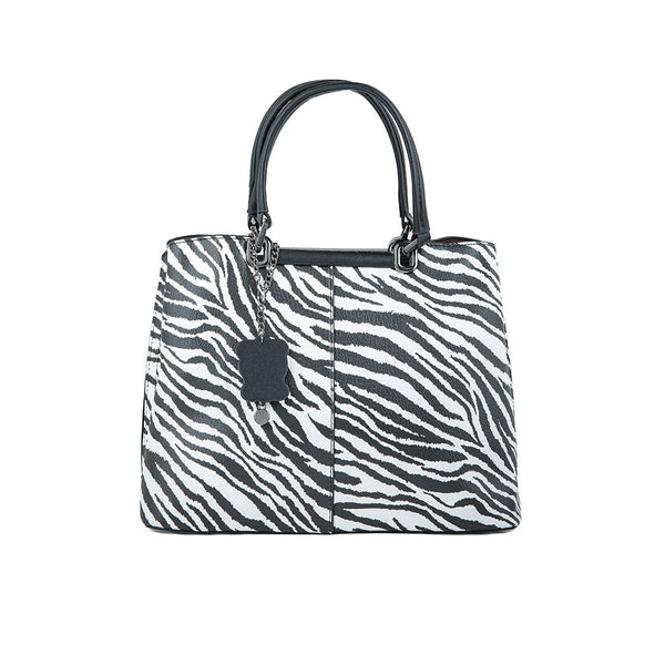 Blkwht Formal Hand Bag P36293