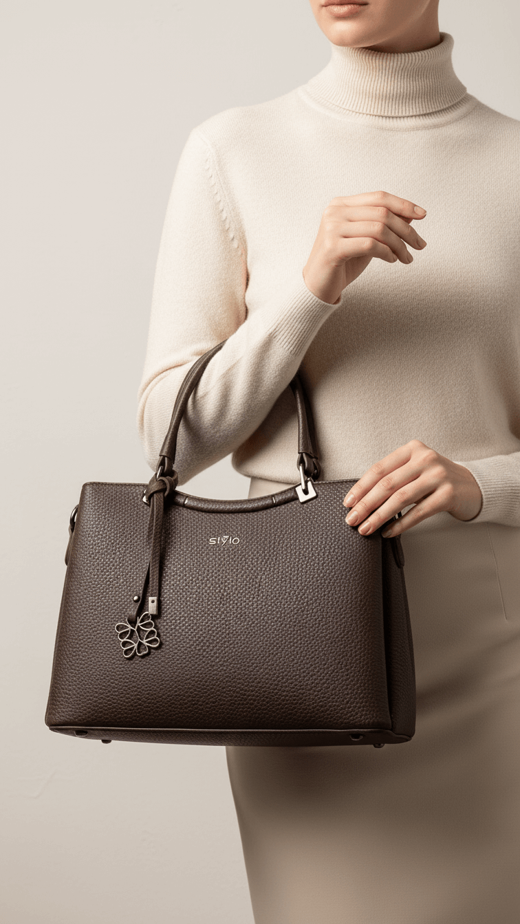 Brown Formal Hand Bag P36294