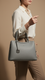 Grey Formal Hand Bag P36294
