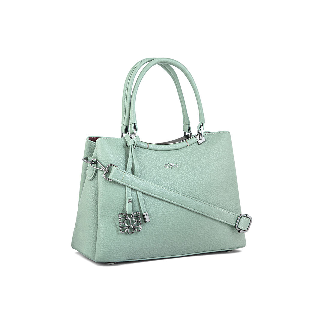 Green Formal Hand Bag P36294