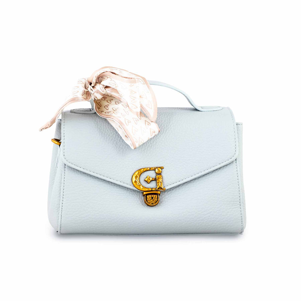 Grey Formal Shoulder Bag P36298