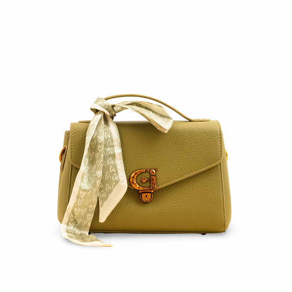 Green Formal Shoulder Bag P36298