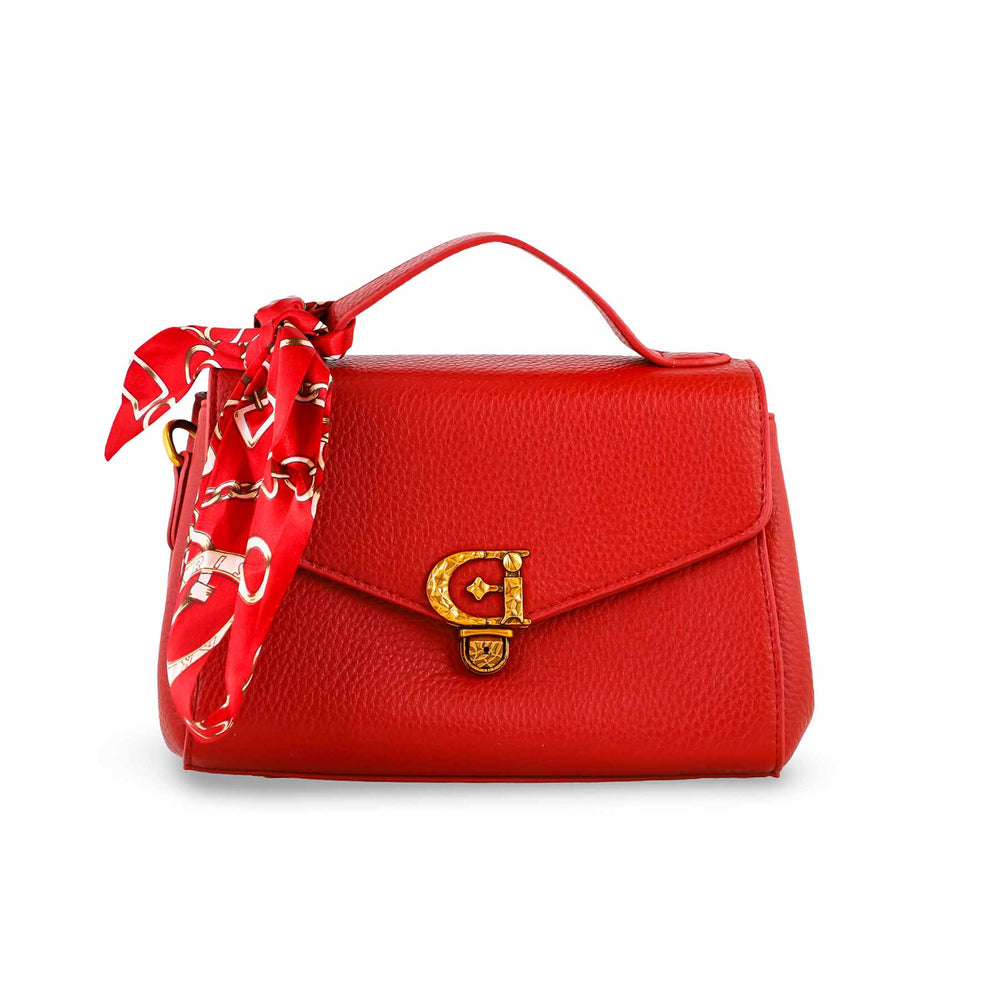 Red Formal Shoulder Bag P36298