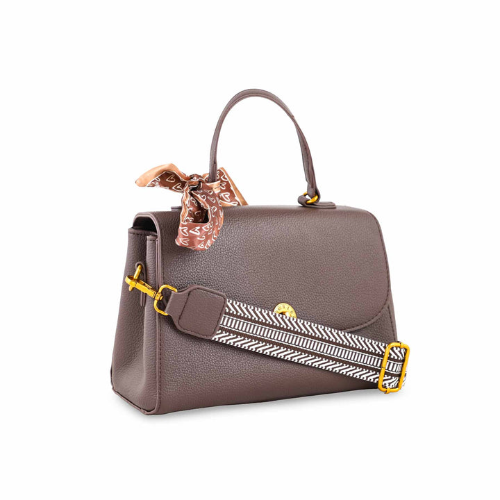 Brown Formal Shoulder Bag P36299