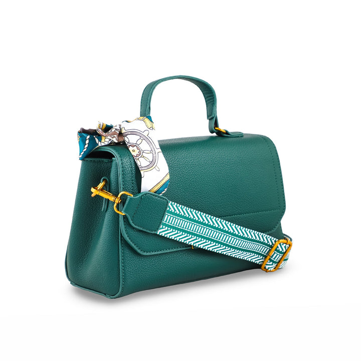 Green Formal Shoulder Bag For Ladies P36300
