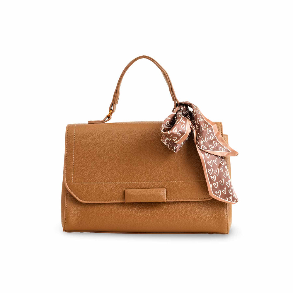 Khaki Formal Shoulder Bag P36300