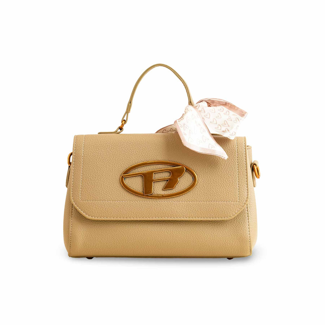 Khaki Formal Shoulder Bag P36301