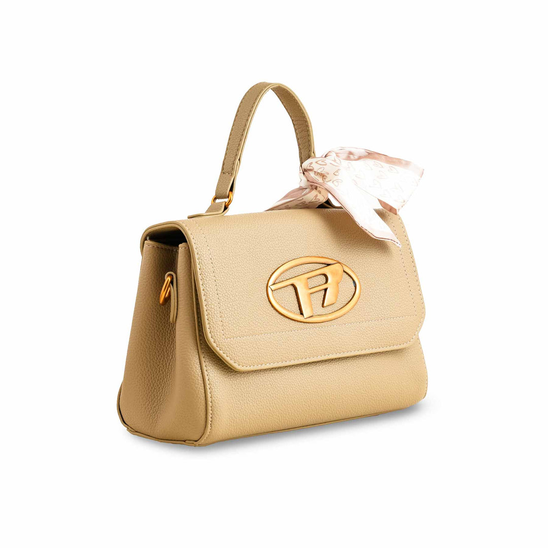 Khaki Formal Shoulder Bag P36301